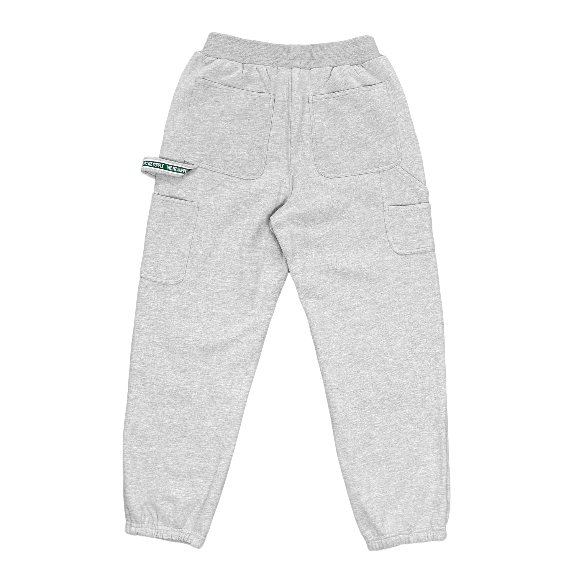 Experience the perfect blend of vintage workwear and comfort with our Carpenter Track Pants. Crafted from 100% cotton at a substantial 350 GSM weight, these heavyweight pants feature a front knee patch, elastic waistband with a drawstring, utility pockets, and a classic hammer loop. Elevate your style with durability and authenticity in every detail.